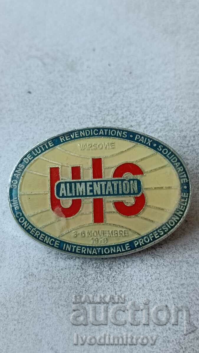 UIS Alimentation badge