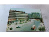 Carte poștală Pazardzhik Hotel-restaurant Trakia 1974