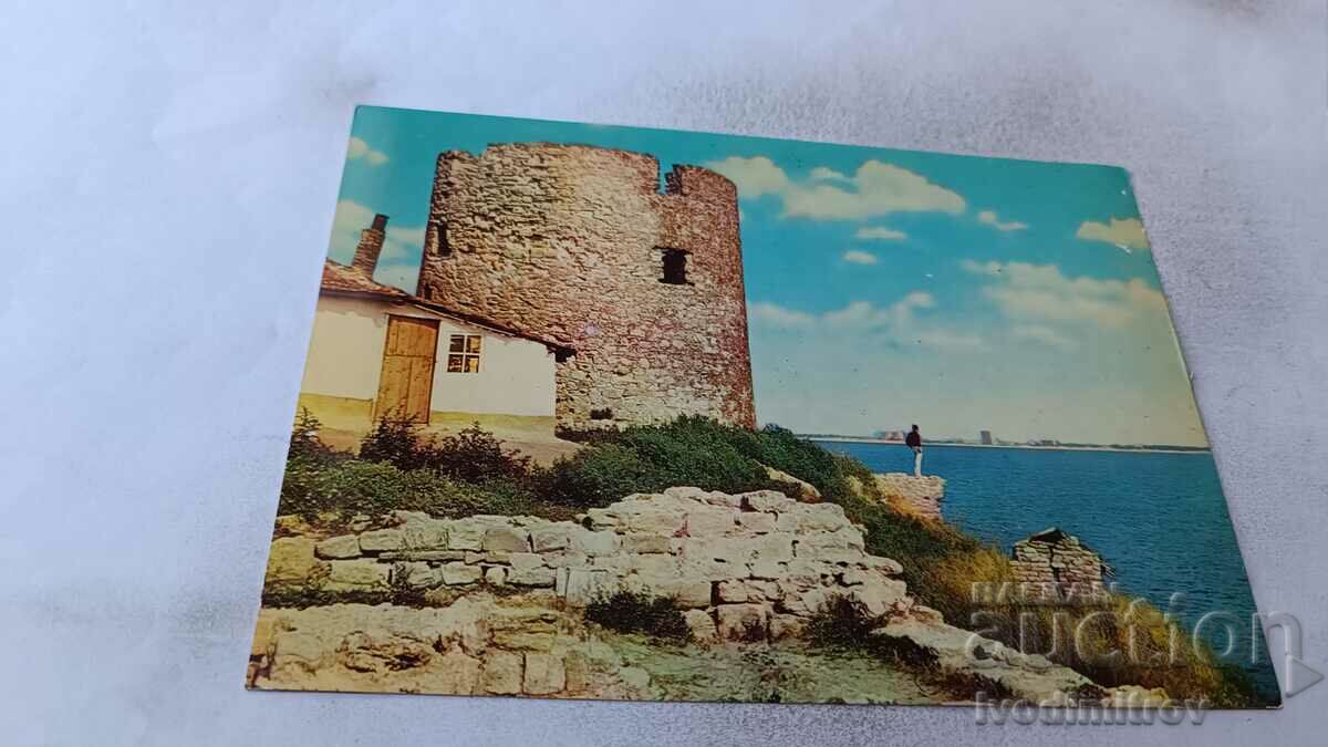 Пощенска картичка Несебър Изглед 1967