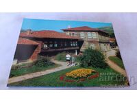 Postcard Kotel Galatan School 1980