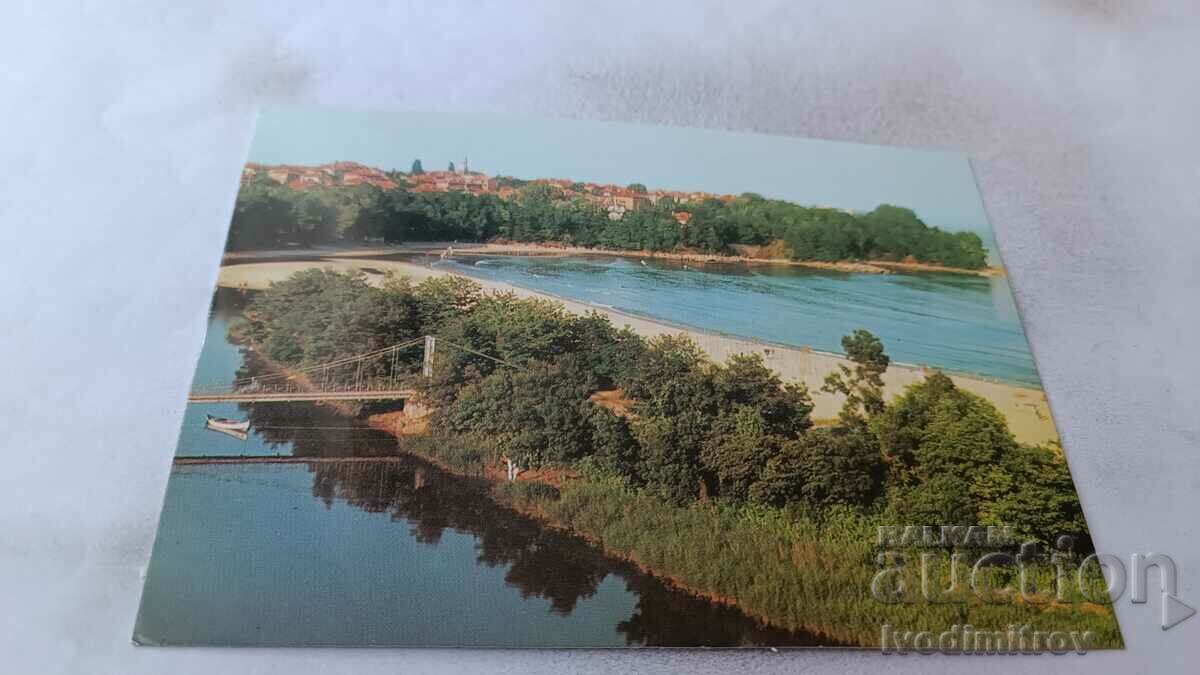 Καρτ ποστάλ Primorsko 1980