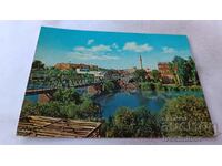 Postcard Hassake View of the Bridge 1986
