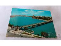 Καρτ ποστάλ Κάιρο Η γέφυρα του Νείλου και του Ταχρίρ
