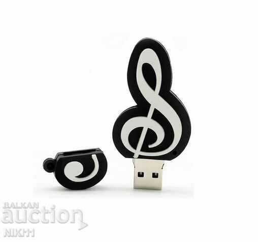 Auction Bottle 32 gb. Sheet music, G key, USB flash drive Auction Bottle 32 gb. Sheet music, G key, USB flash drive