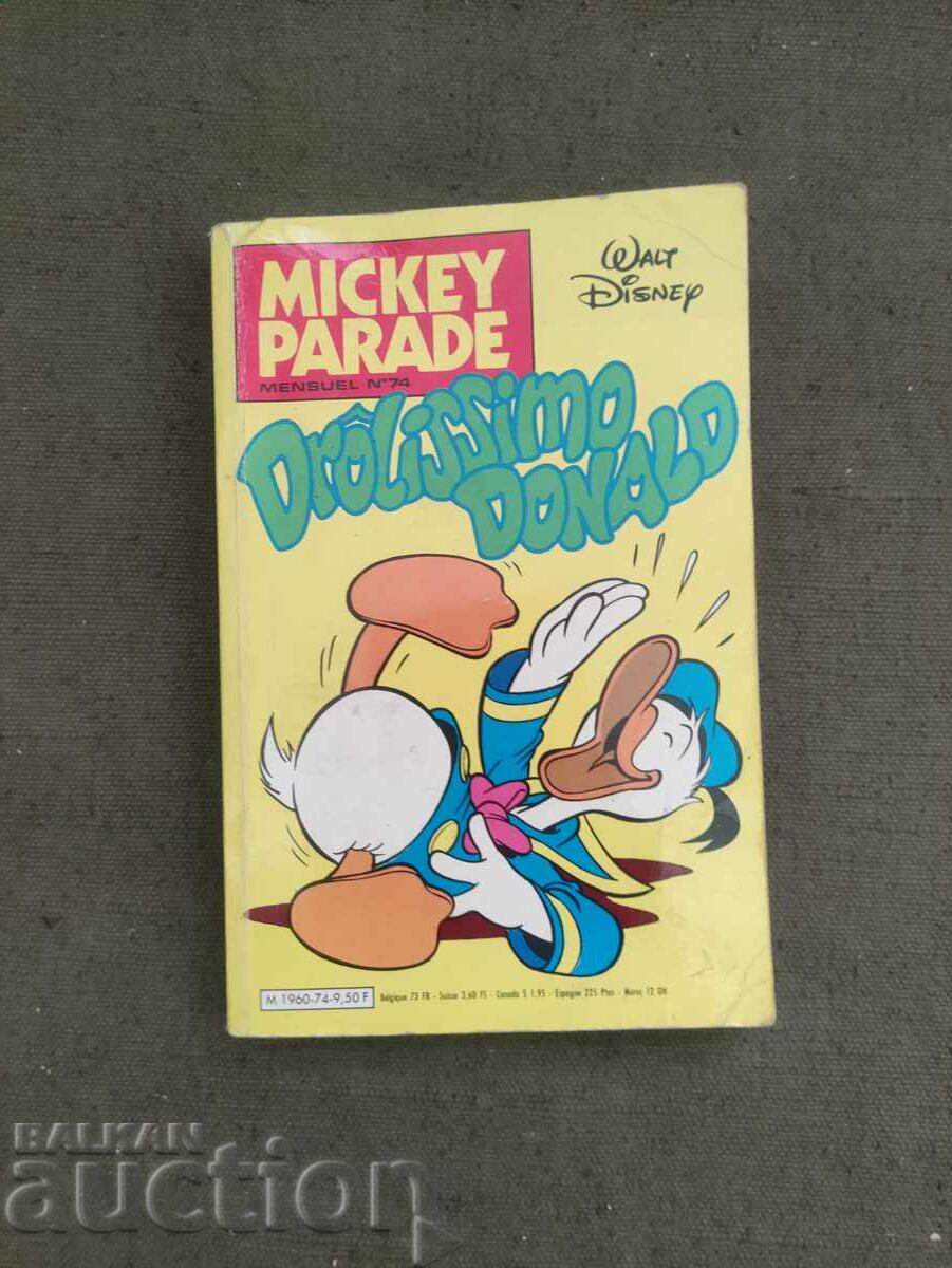 Comic Mickey Parade mensuel N 74