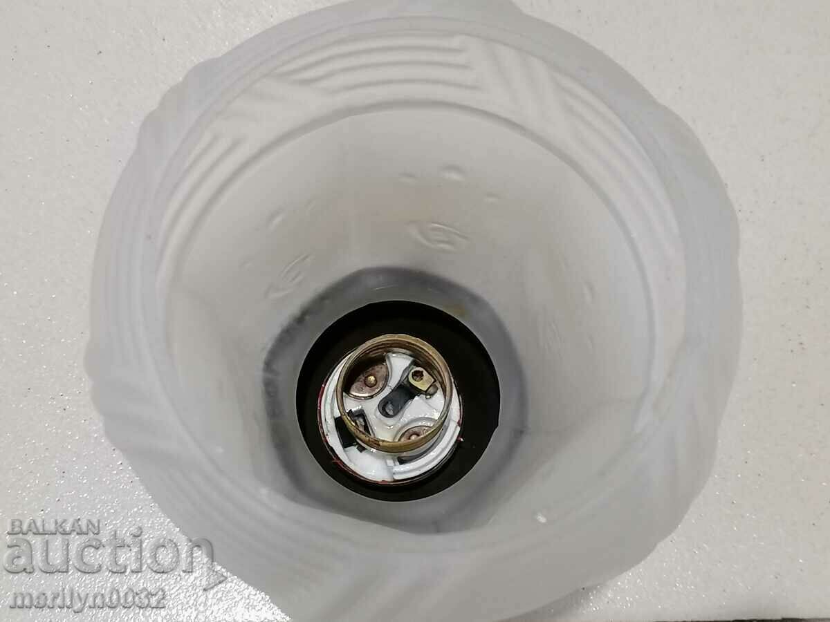 Glass lampshade Kingdom of Bulgaria lantern electric lamp - 5 Glass lampshade Kingdom of Bulgaria lantern electric lamp - 5