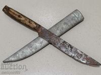 Παλιό ποιμενικό μαχαίρι ταραξίας στιλέτο, καρακουλάκ, σμίταρ