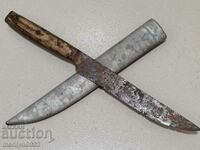 Old shepherd's knife rioter dagger, karakulak, scimitar