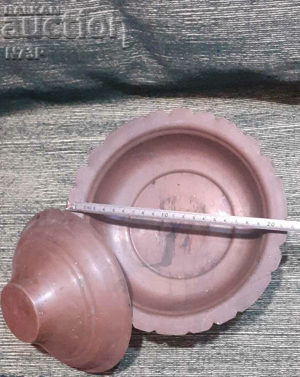 Auction OLD COPPER POT. LID. BAKER. Auction OLD COPPER POT. LID. BAKER.