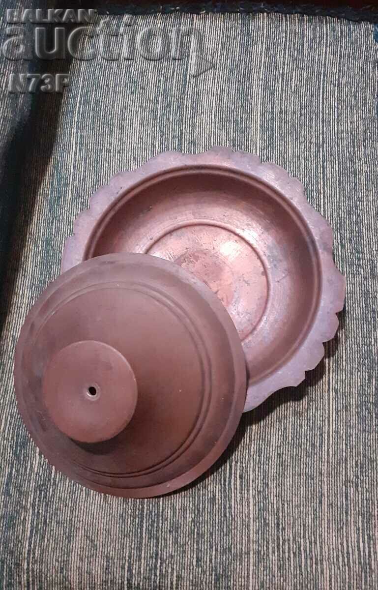 СТАР МЕДЕН СЪД. КАПАКЛИЙКА. БАКЪР. - 5