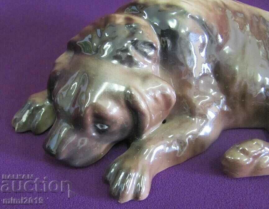 Δημοπρασία Παλιό Πορσελάνινο Ειδώλιο - Σκύλος Δημοπρασία Παλιό Πορσελάνινο Ειδώλιο - Σκύλος