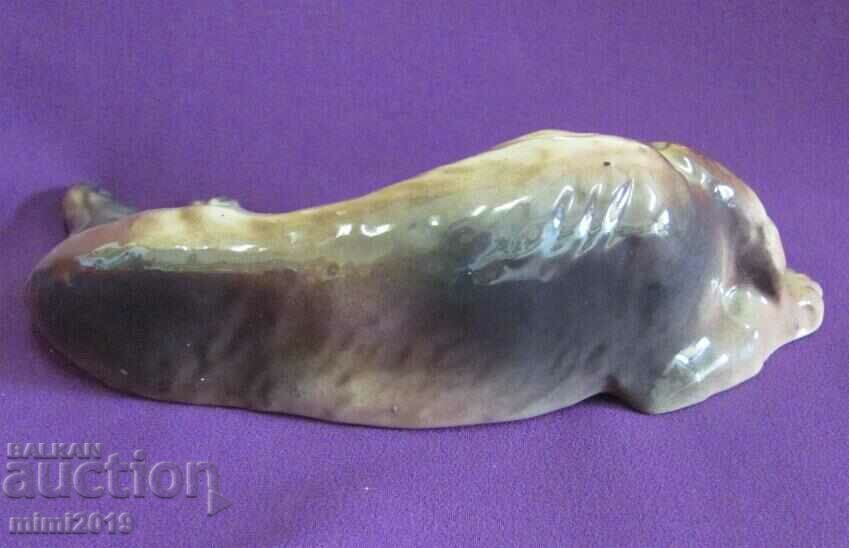 Παράδοση Παλιό Πορσελάνινο Ειδώλιο - Σκύλος Παράδοση Παλιό Πορσελάνινο Ειδώλιο - Σκύλος