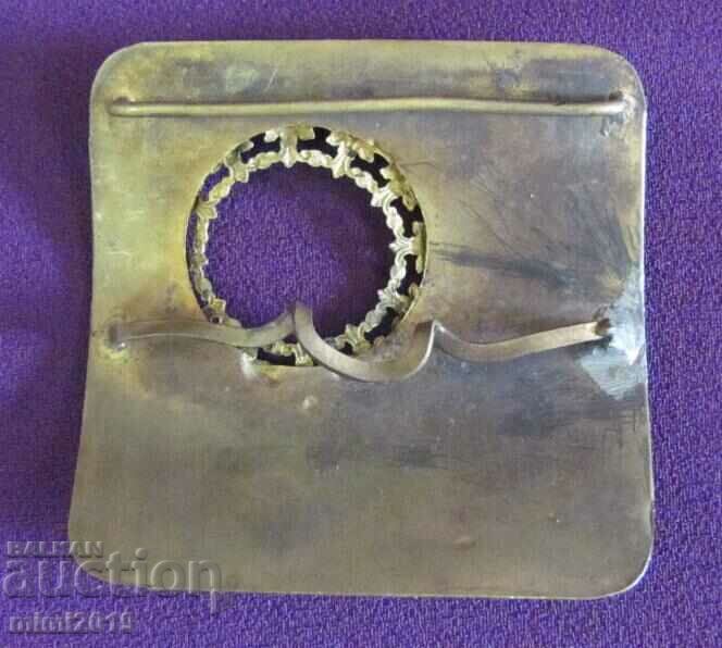 Delivery of Very Old Bronze Belt Buckle Delivery of Very Old Bronze Belt Buckle