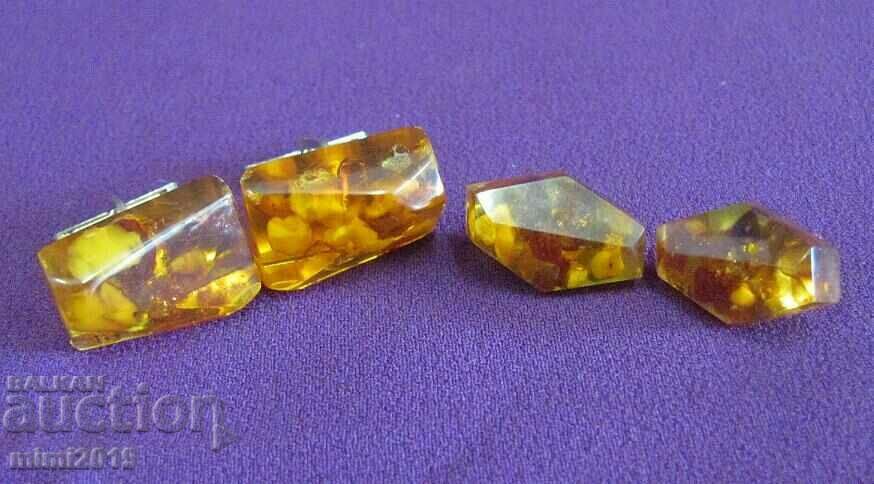 Стари Кехлибарени Бутонели и Обеци - 6 Стари Кехлибарени Бутонели и Обеци - 6