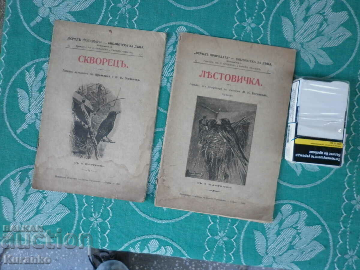 Скворец   Лястовичка  Сред природата 1903 г  Книга 1 и 2