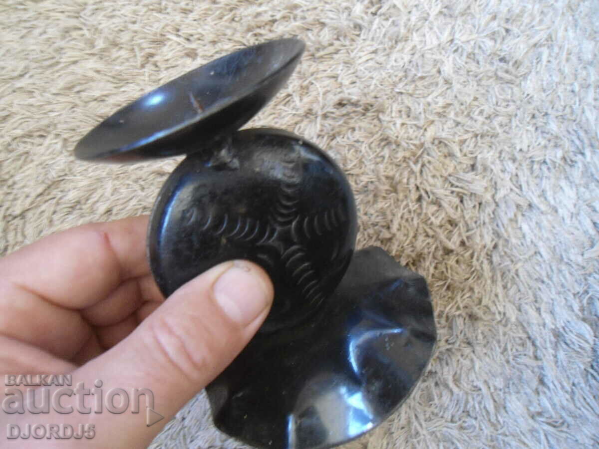 Old forged metal candlestick - 6 Old forged metal candlestick - 6