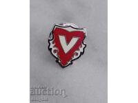 FC Vaduz Liechtenstein Football Badge - Enamel