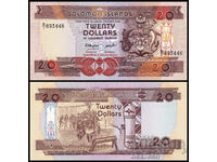 ❤️ ⭐ Insulele Solomon 1986 20 USD UNC nou ⭐ ❤️