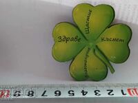 Four leaf clover magnet