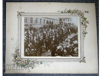 1898 Κηδεία αυτοκράτειρα Ελισάβετ της Αυστρίας από χαρτόνι