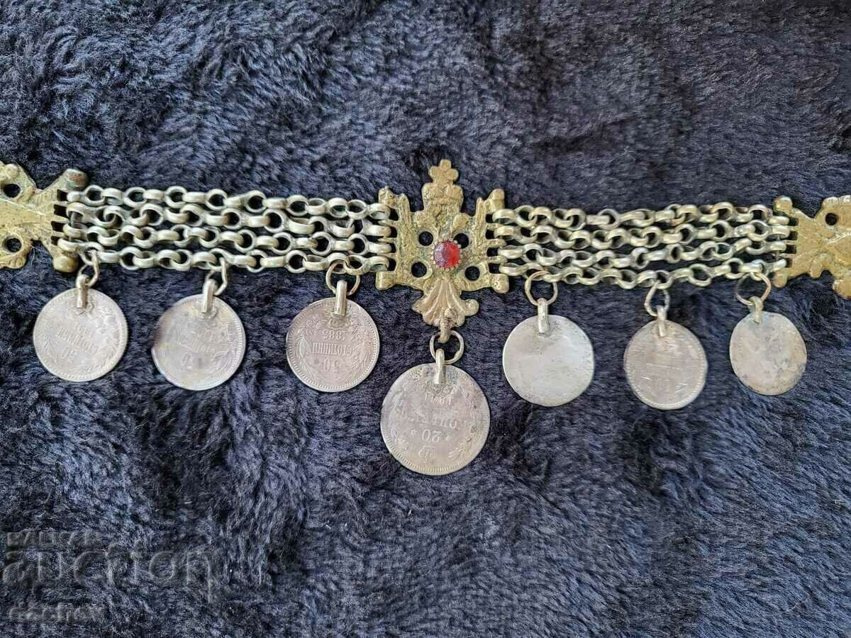 Auction UNIQUE Renaissance Macedonian Silver Kyustek 19th Century costume Auction UNIQUE Renaissance Macedonian Silver Kyustek 19th Century costume