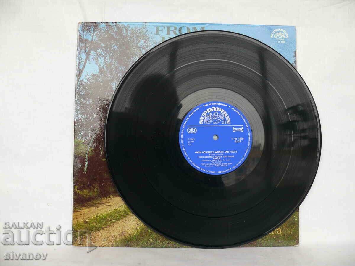 Auction FROM THE FORESTS AND FIELDS OF BOHEMIA CZECHOSLOVAKIA SUPRAPHON #1725 Auction FROM THE FORESTS AND FIELDS OF BOHEMIA CZECHOSLOVAKIA SUPRAPHON #1725