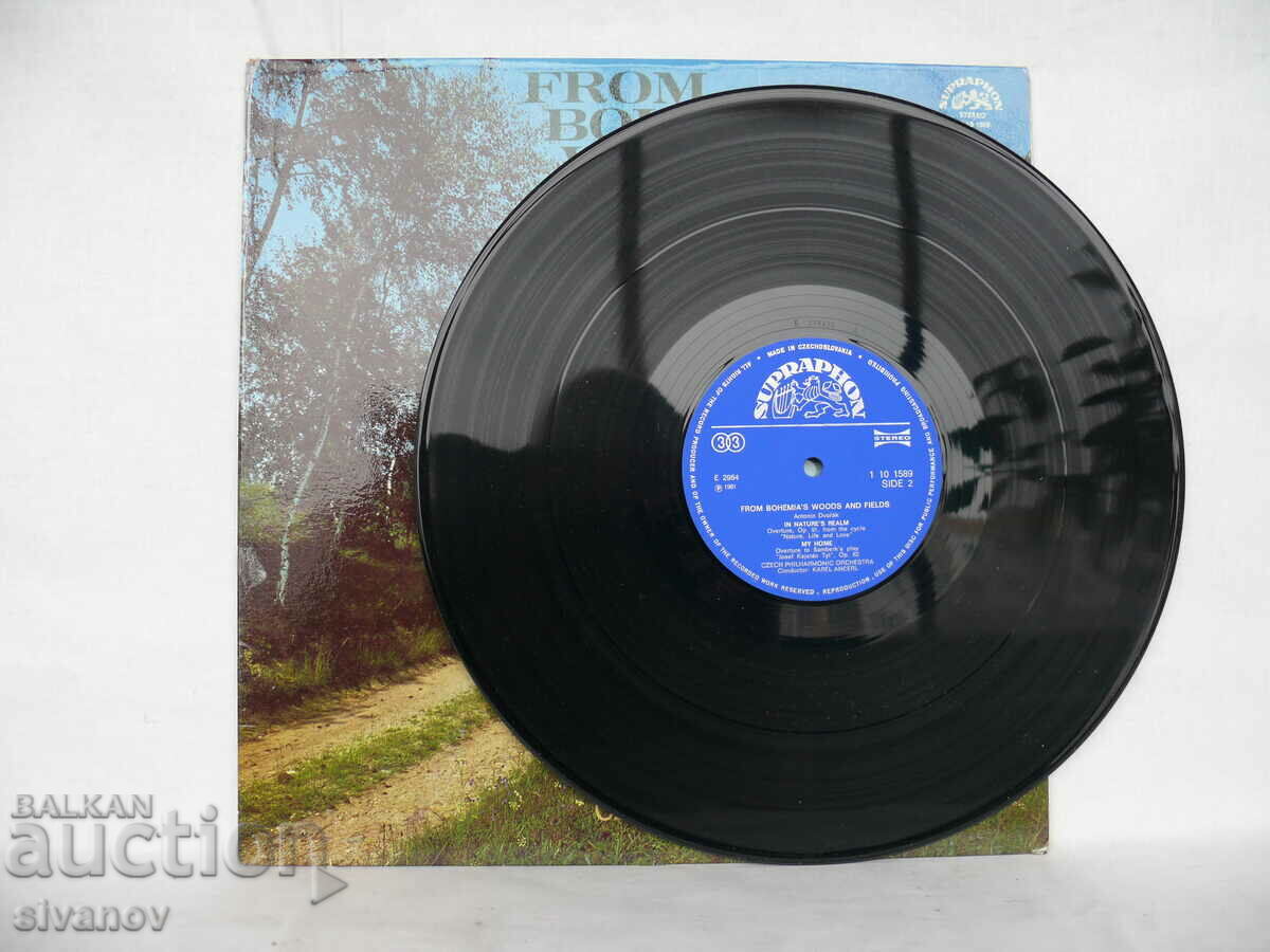 Delivery of FROM THE FORESTS AND FIELDS OF BOHEMIA CZECHOSLOVAKIA SUPRAPHON #1725 Delivery of FROM THE FORESTS AND FIELDS OF BOHEMIA CZECHOSLOVAKIA SUPRAPHON #1725