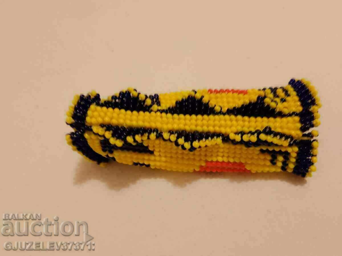 Old glass bead lipstick case 1907 with price 60.00 BGN | € 30.68 Old glass bead lipstick case 1907 with price 60.00 BGN | € 30.68