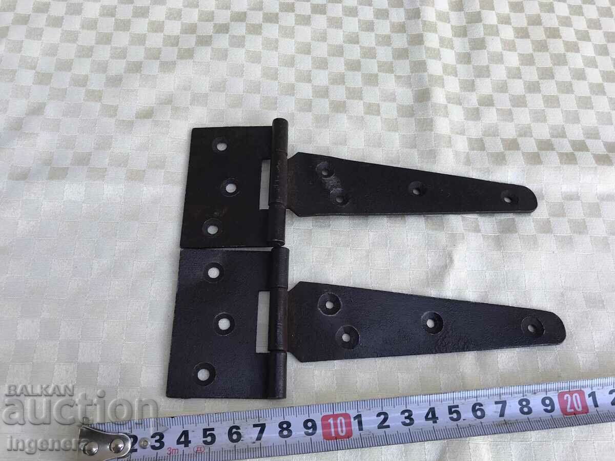 Auction HINGES ANTIQUE HINGES FOR COUNTRY DOOR METAL-2 NO Auction HINGES ANTIQUE HINGES FOR COUNTRY DOOR METAL-2 NO