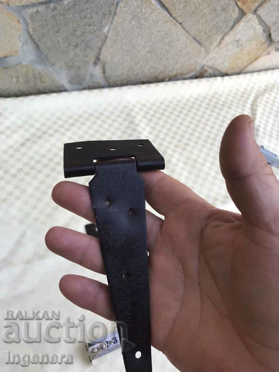 HINGES ANTIQUE HINGES FOR COUNTRY DOOR METAL-2 NO - 5 HINGES ANTIQUE HINGES FOR COUNTRY DOOR METAL-2 NO - 5