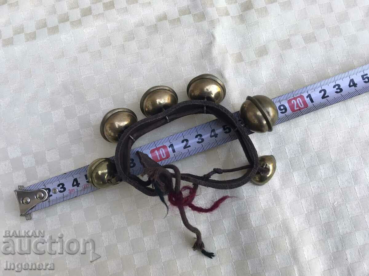 CAMBANK SMALL ON A STRAP 5 PCS. CHAN BOY BRASS with price 32.00 BGN | € 16.36 CAMBANK SMALL ON A STRAP 5 PCS. CHAN BOY BRASS with price 32.00 BGN | € 16.36