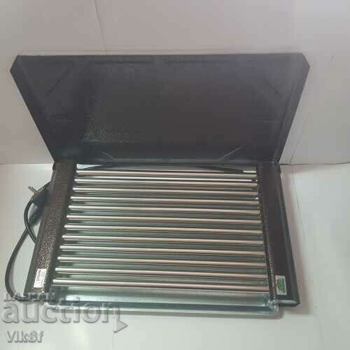 Electric grill Chris 1600W, with cover, stainless pipes with price 41.50 BGN | € 21.22
