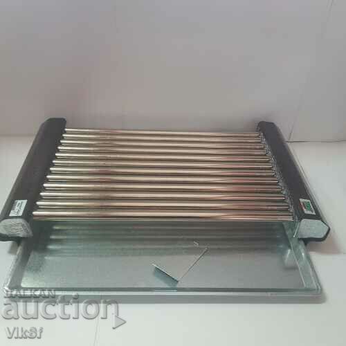 Electric grill Chris 1600W, with cover, stainless pipes - 7