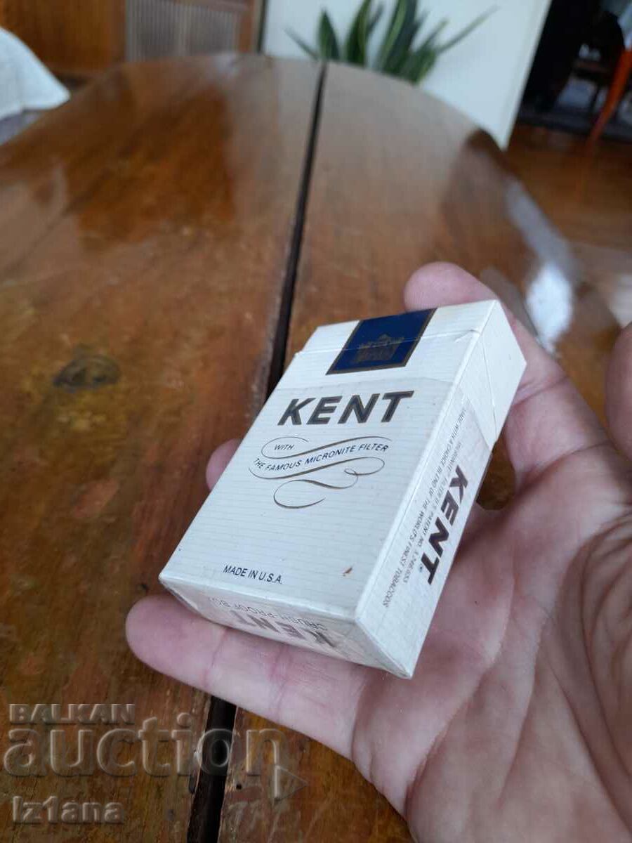 An old Kent cigarette box with price 12.00 BGN | € 6.14