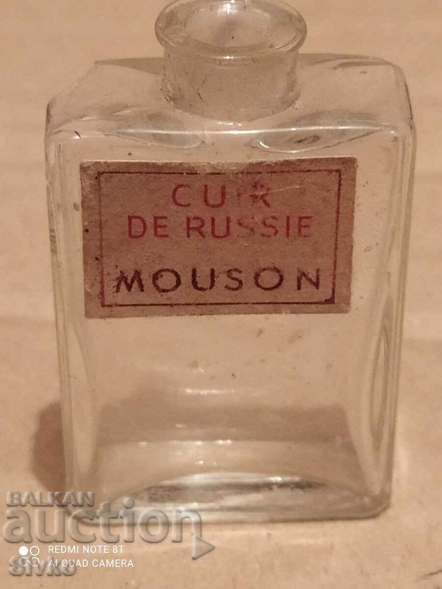 Bottle of perfume CUIR DE RUSSIE MOUSON Bottle of perfume CUIR DE RUSSIE MOUSON