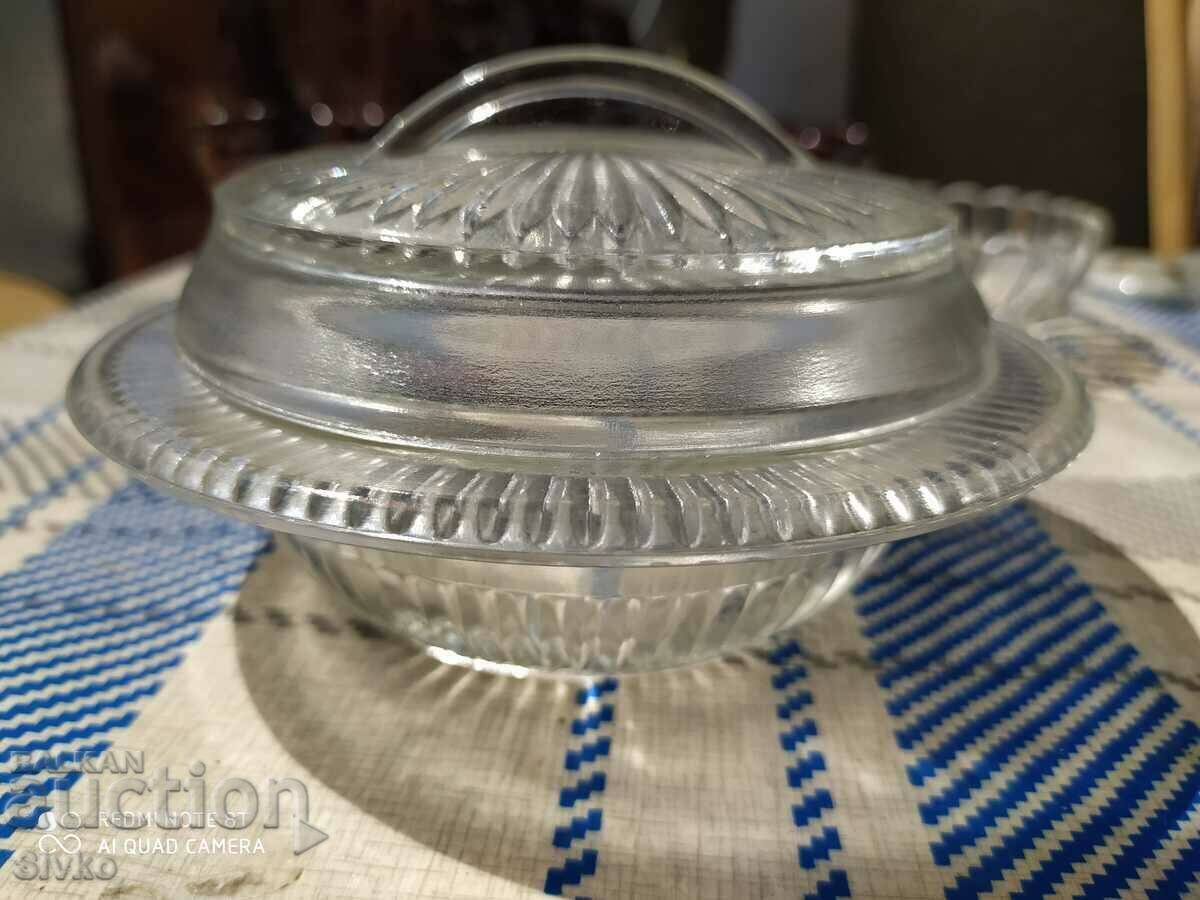 Glass sugar bowl 1 - C with price 0.21 BGN | € 0.11 Glass sugar bowl 1 - C with price 0.21 BGN | € 0.11