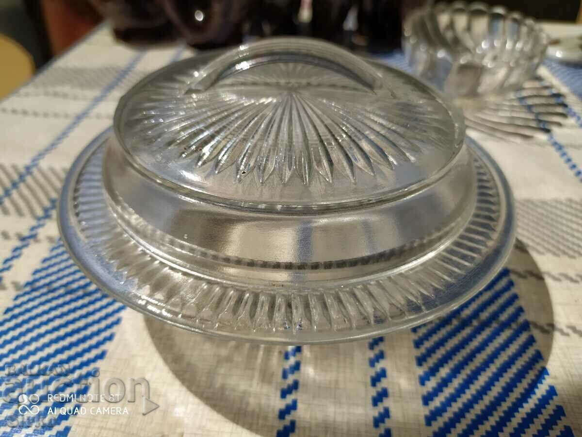 Glass sugar bowl 1 - C Glass sugar bowl 1 - C