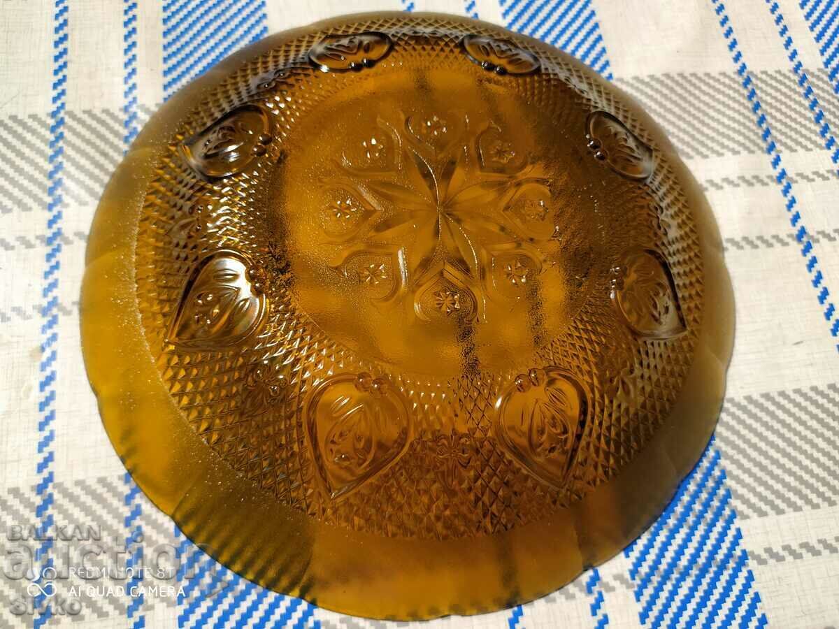 Auction Glass plate - S Auction Glass plate - S