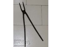 Old forging pliers, wrought iron, wrought iron
