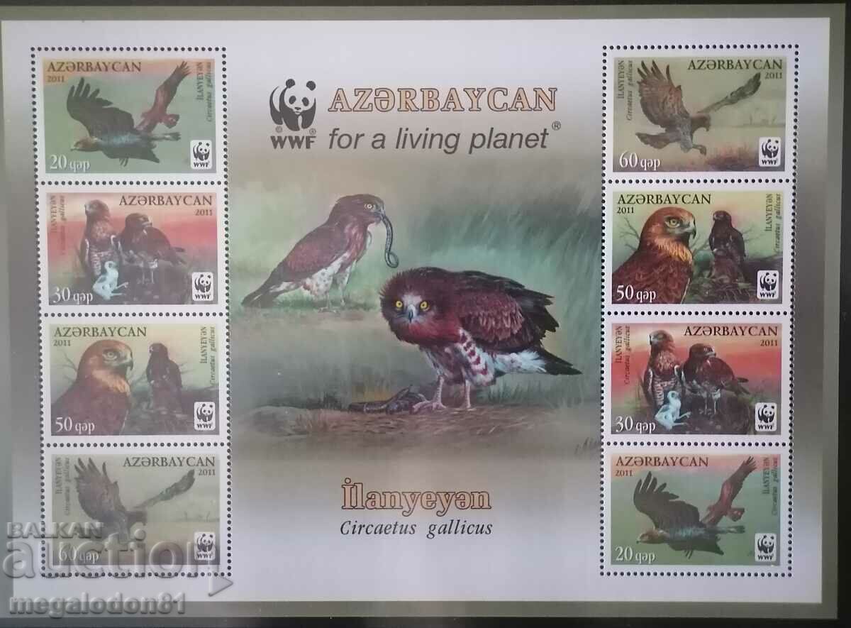 Azerbaijan - viper eagle, WWF Fauna