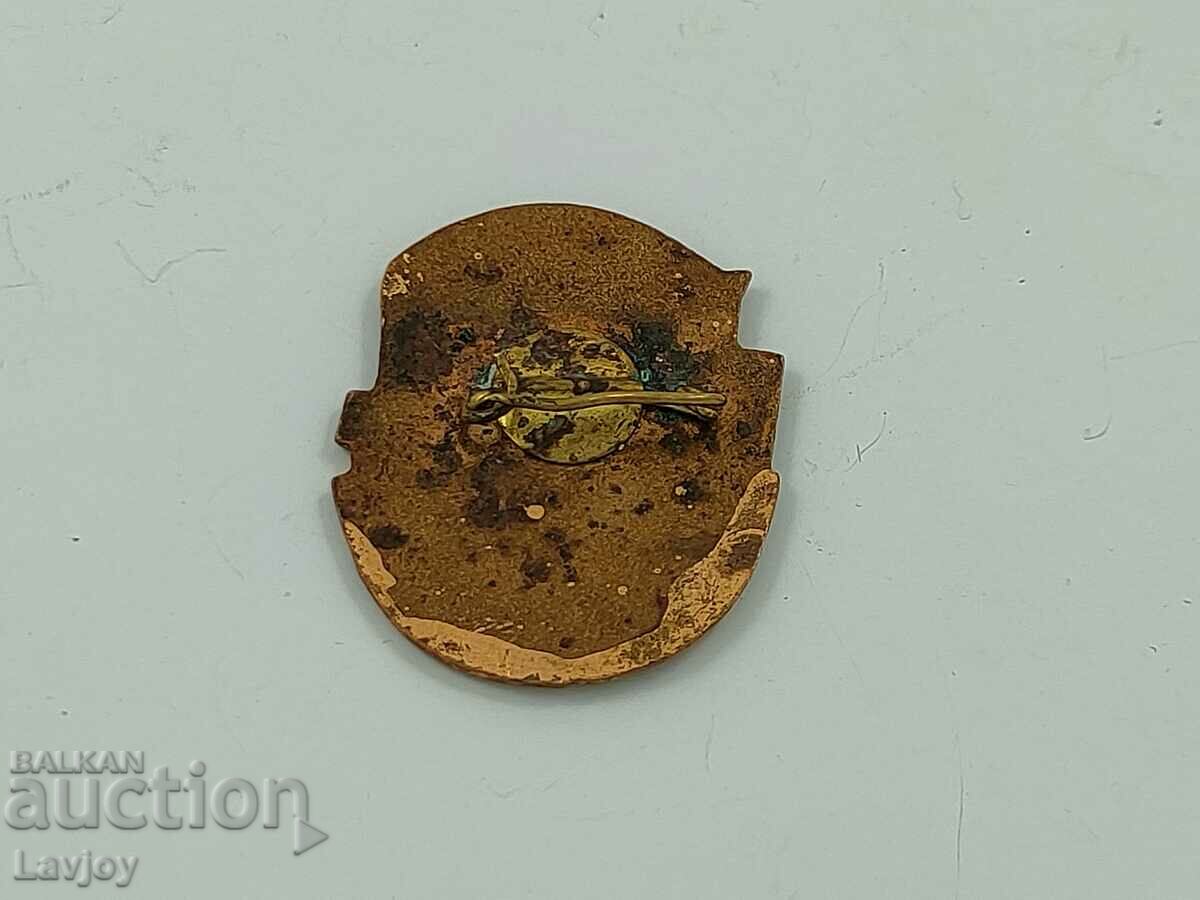 Δημοπρασία Σήμα εμαγιέ για ενεργό συνδικαλιστικό έργο Δημοπρασία Σήμα εμαγιέ για ενεργό συνδικαλιστικό έργο