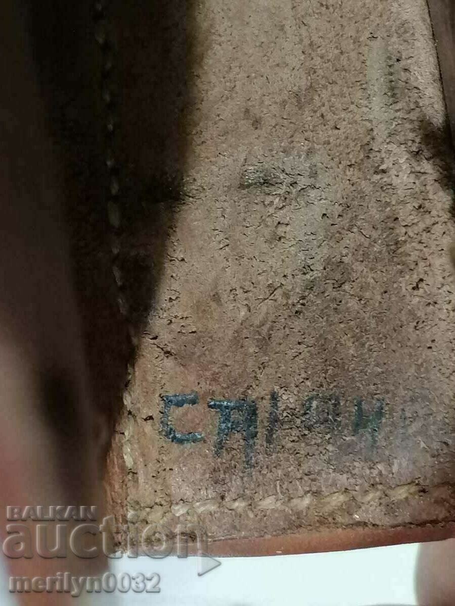 Căpitanul Sarachev WW2 German Luger P-08 Toc pentru pistol - 5