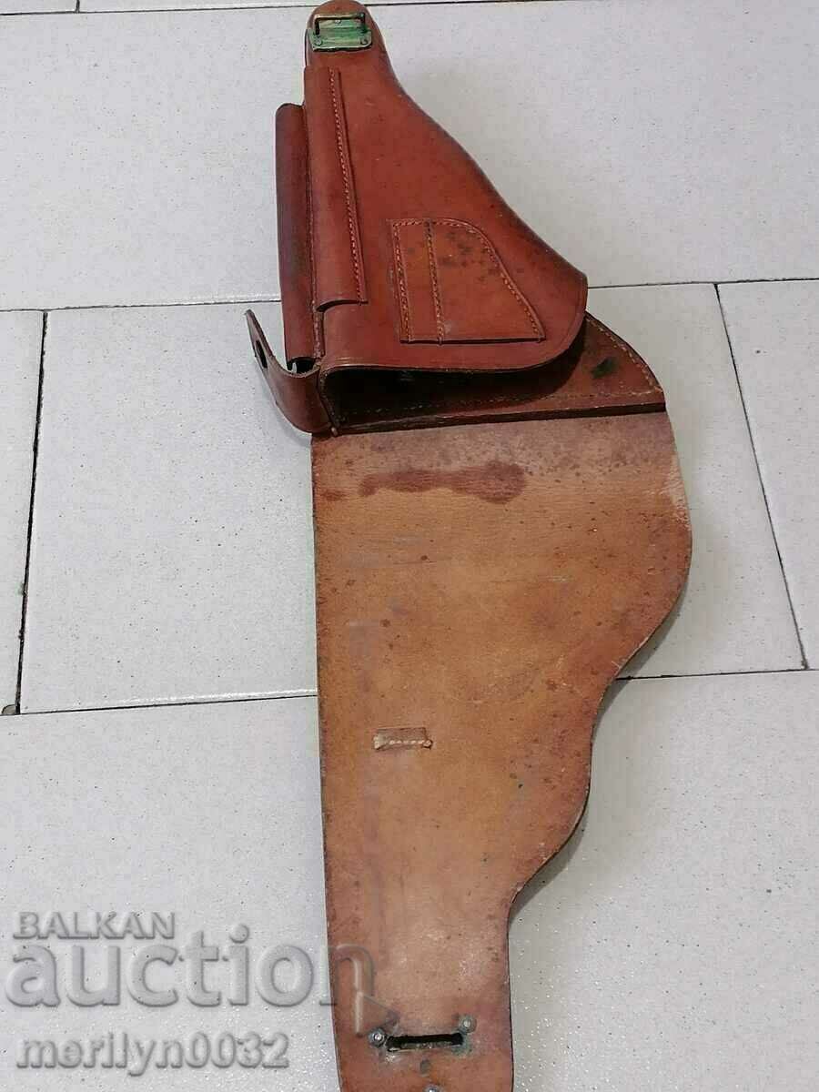 Căpitanul Sarachev WW2 German Luger P-08 Toc pentru pistol - 6