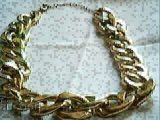 old beautiful gold plated necklace old beautiful gold plated necklace