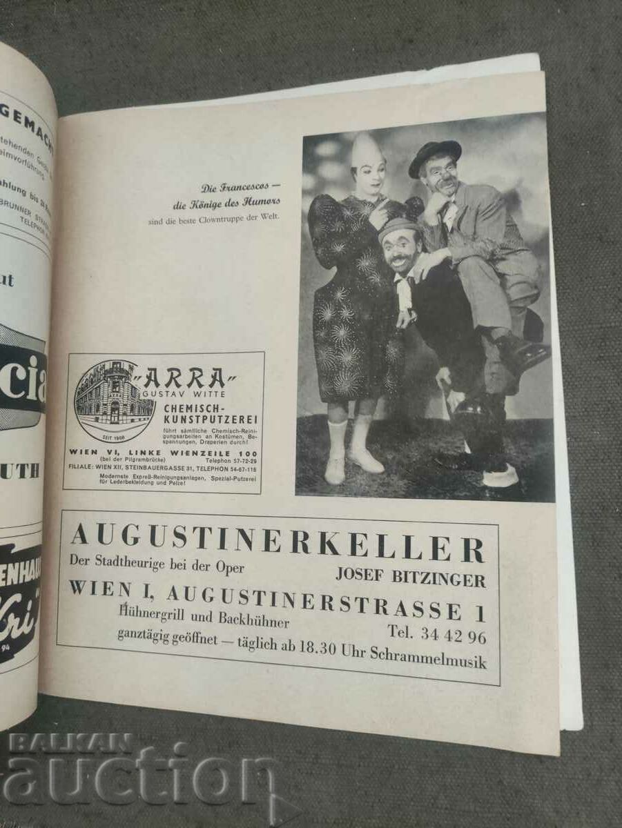 Auction Artisten tiere attractions 1961 Auction Artisten tiere attractions 1961