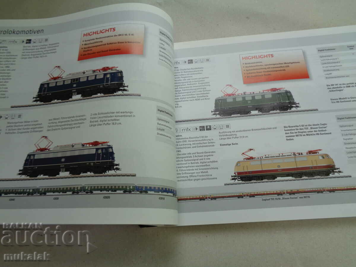 MARKLIN 150 YEARS RAILWAY CATALOG 2009/2010 TRAIN CARRIAGE HO - 6 MARKLIN 150 YEARS RAILWAY CATALOG 2009/2010 TRAIN CARRIAGE HO - 6