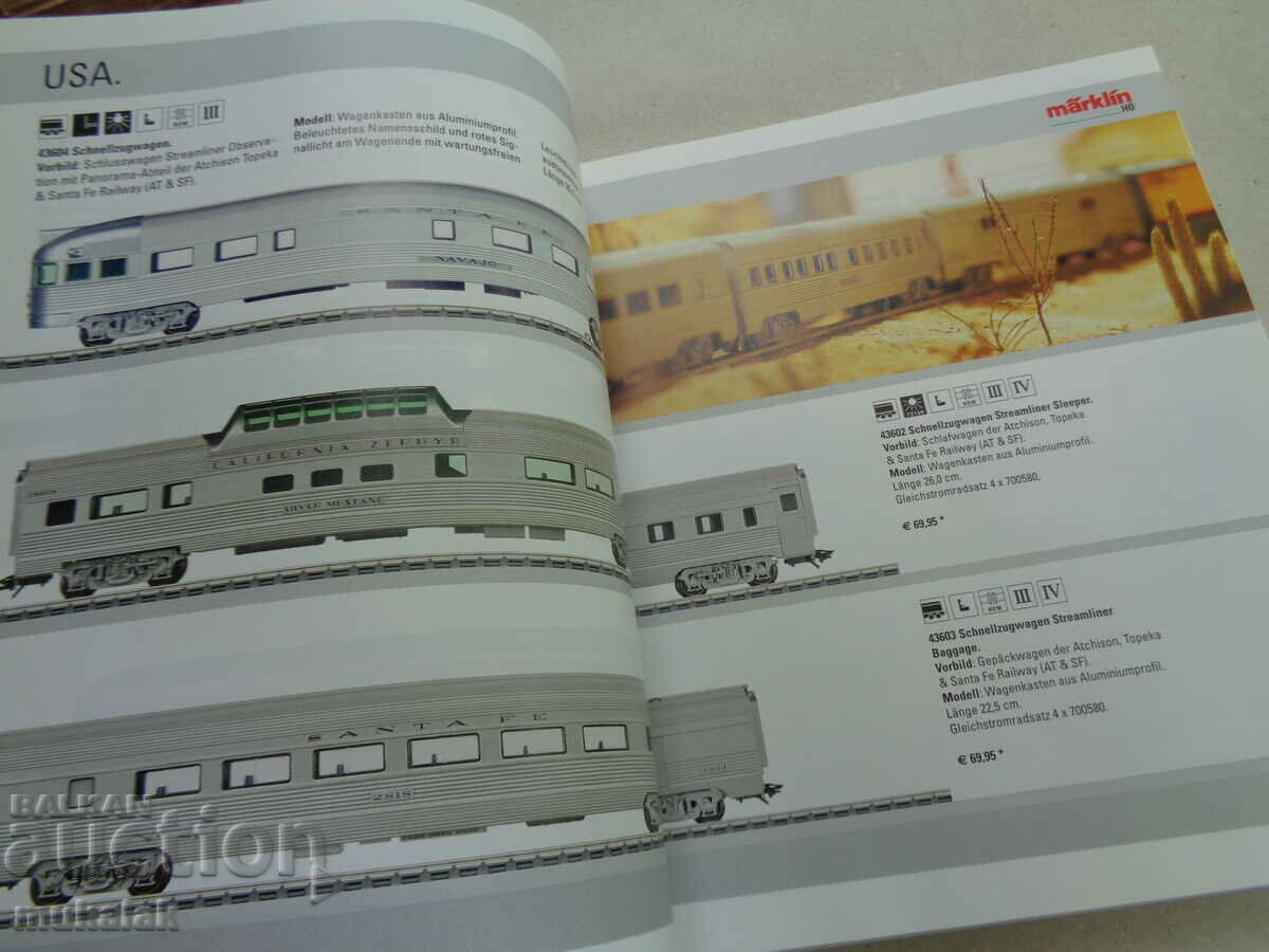 MARKLIN CATALOG 2008/2009 TRAIN CARS HO MODEL LOCOMOTIVE - 5 MARKLIN CATALOG 2008/2009 TRAIN CARS HO MODEL LOCOMOTIVE - 5