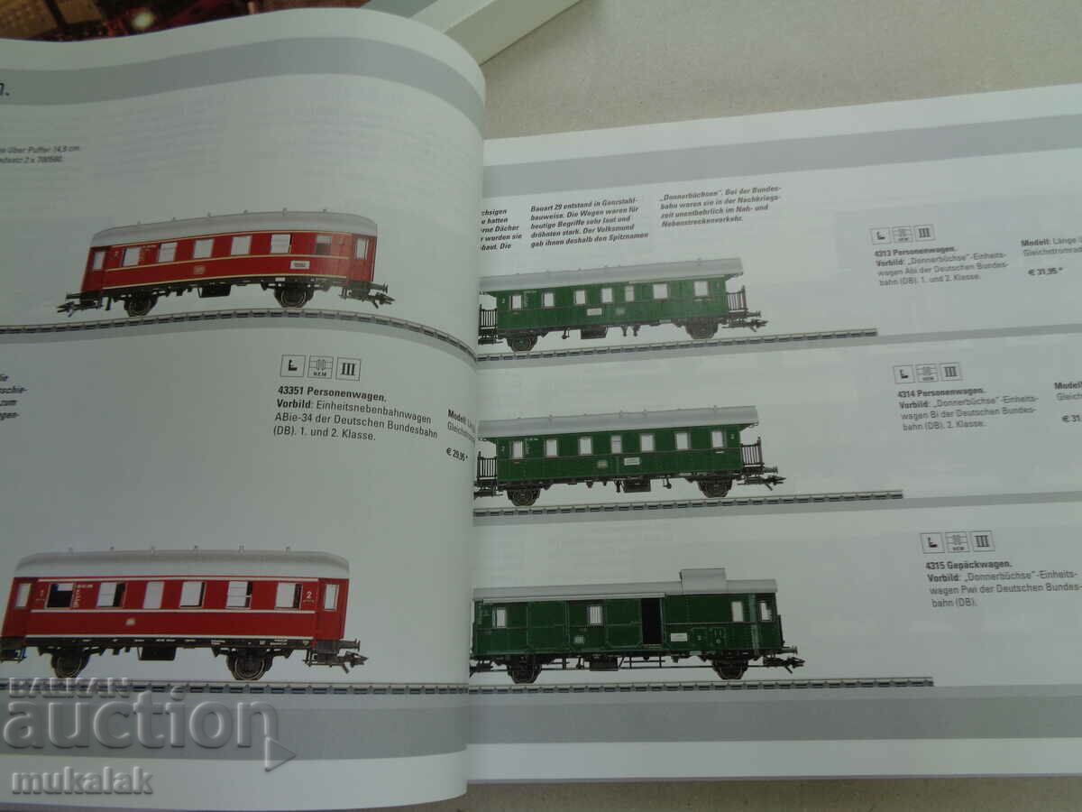 MARKLIN CATALOG 2008/2009 TRAIN CARS HO MODEL LOCOMOTIVE - 6 MARKLIN CATALOG 2008/2009 TRAIN CARS HO MODEL LOCOMOTIVE - 6