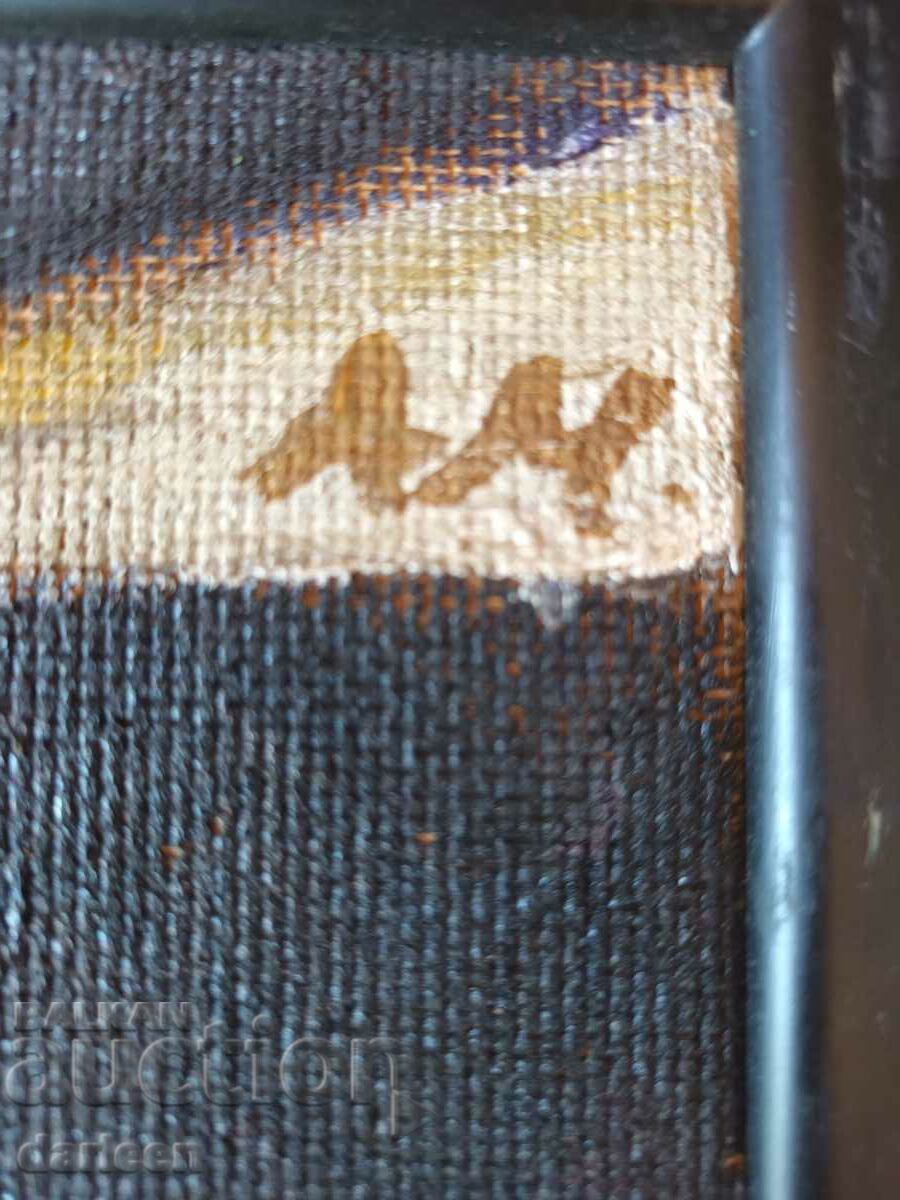 Auction Abstract landscape, oil painting Auction Abstract landscape, oil painting