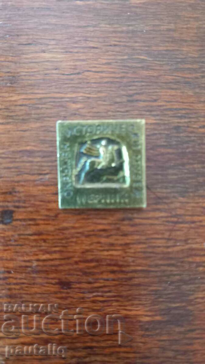 PERNIK HISTORICAL MUSEUM BADGE with price 1.00 BGN | € 0.51 PERNIK HISTORICAL MUSEUM BADGE with price 1.00 BGN | € 0.51